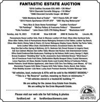 FORD AND FORD AUCTIONS - Ad from 2023-07-09